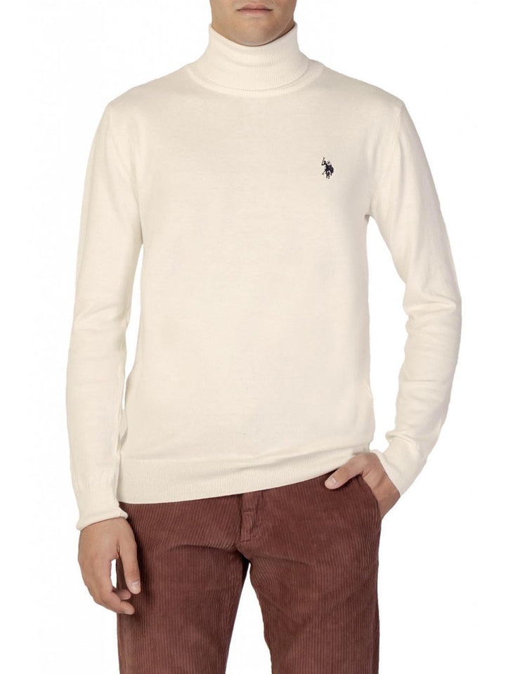 U.S. Polo Assn. Pullover Uomo Jonn Us40173008 0000062 Bianco