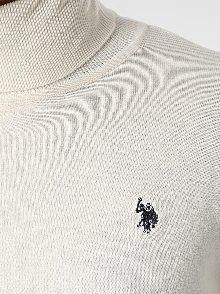 U.S. Polo Assn. Pullover Uomo Jonn Us40173008 0000062 Bianco