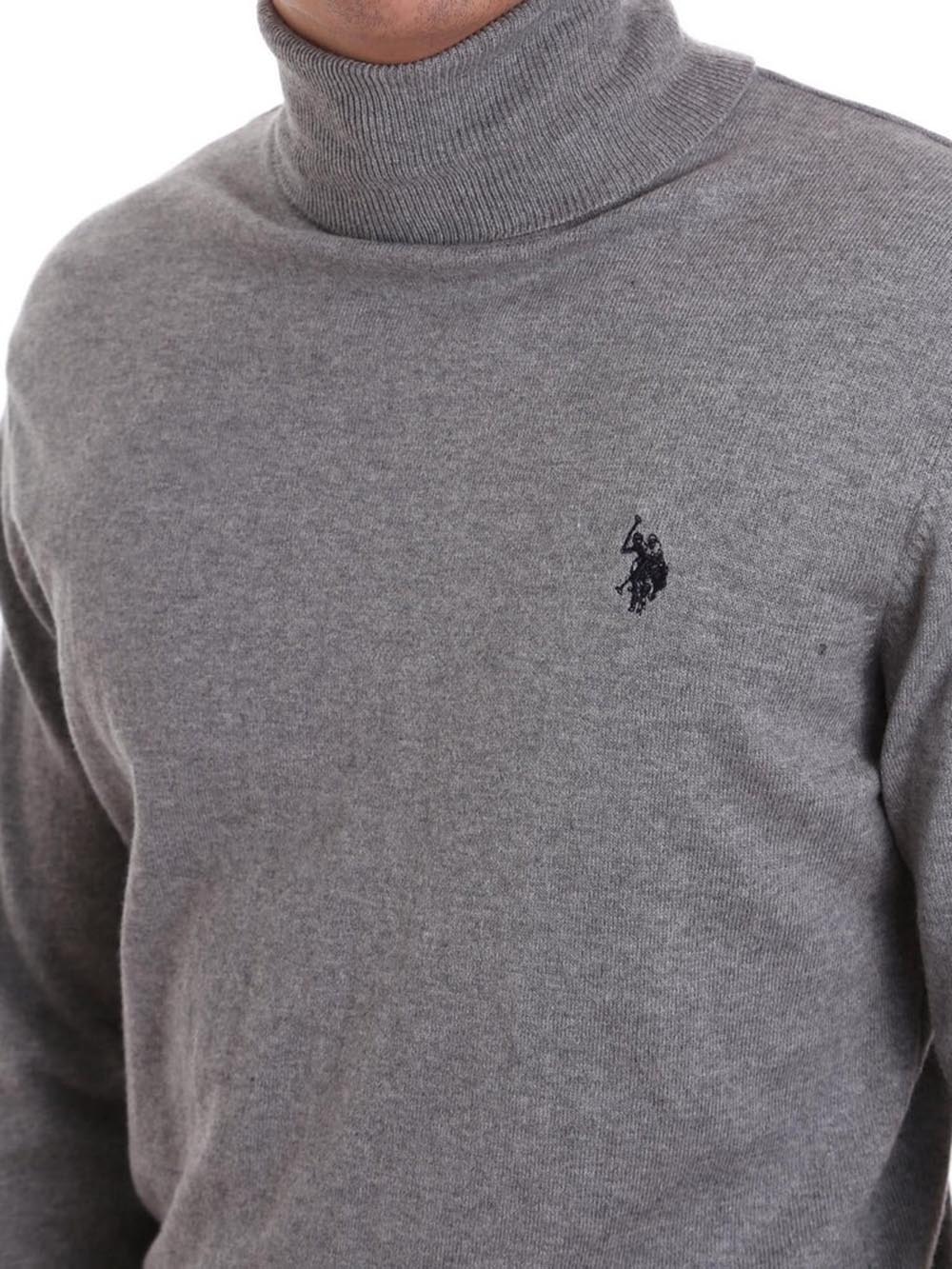 U.S. Polo Assn. Pullover Uomo Jonn Us40173008 0000062 Grigio