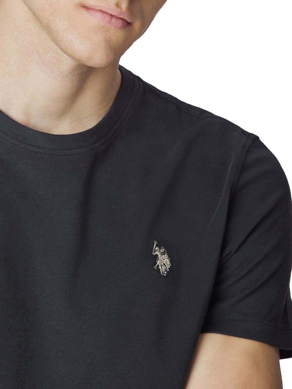 U.S. Polo Assn. T-shirt Uomo Mick Us40154003 0000398 Nero