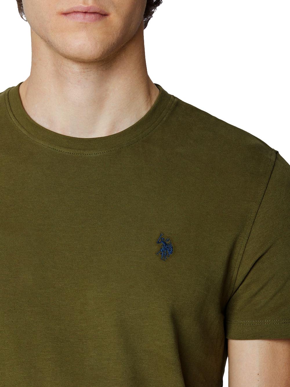 U.S. Polo Assn. T-shirt Uomo Mick Us40154003 0000398 Verde