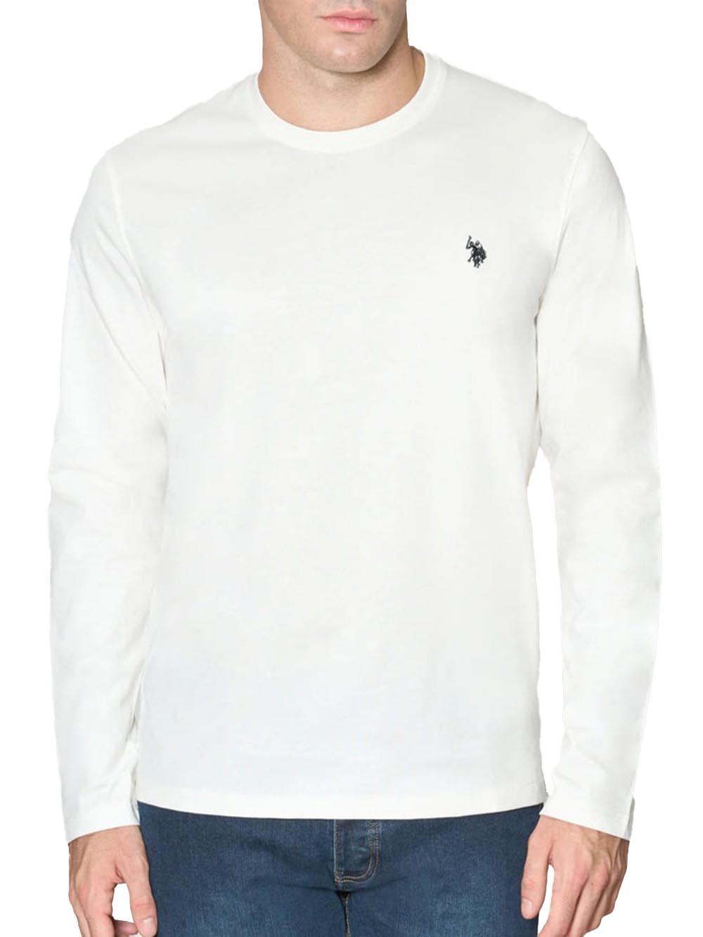 U.S. Polo Assn. T-shirt Uomo Will Us40168003 0000398 Bianco