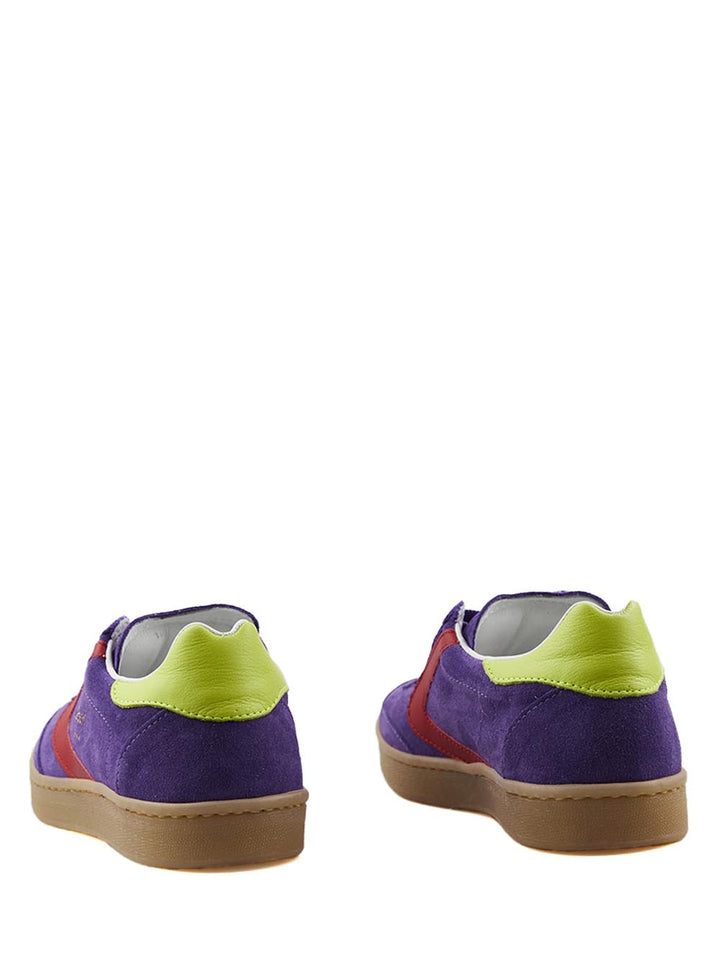 Valsport Sneaker Donna Olimpia Suede Vo2543w Viola/bordeaux/giallo