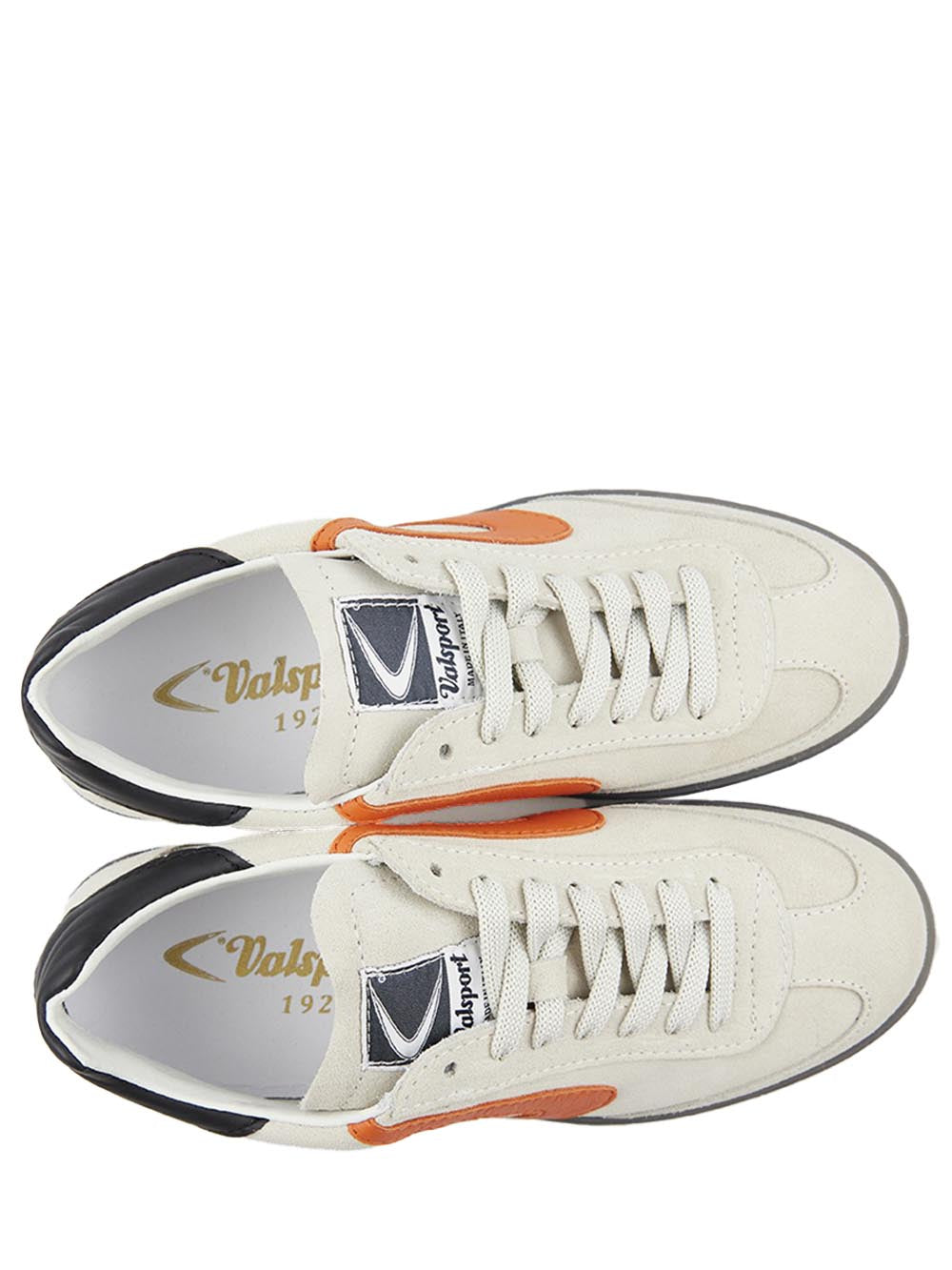 Valsport Sneaker Donna Olimpia Suede Vo2552w Tortora/Arancio