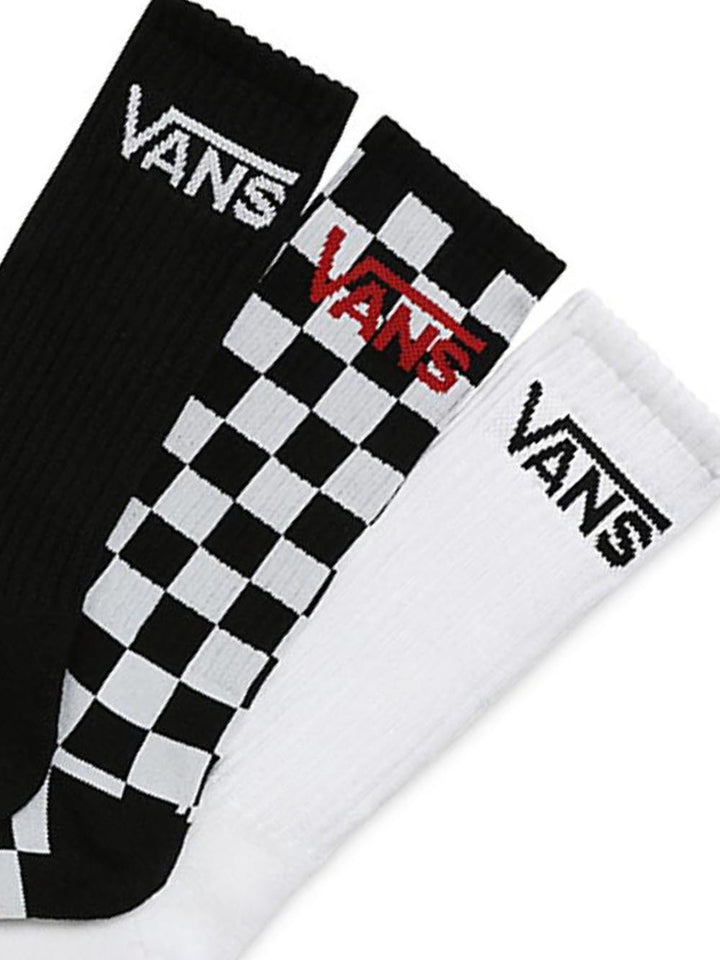 Vans Calze Unisex Classic Crew Vn000f0x Nero bianco