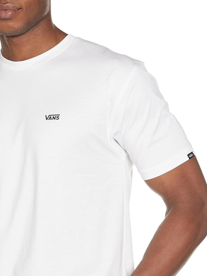 Vans T-shirt Uomo Mn Left Chest Logo Tee Vn0a3cze Bianco