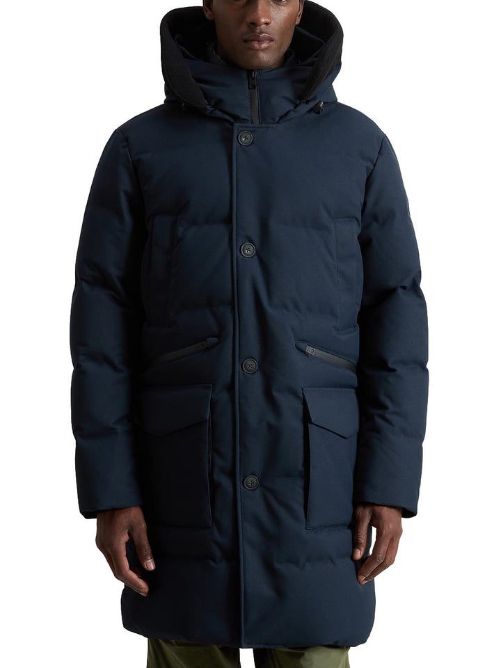 Woolrich Cappotto Uomo Cfwoou0840mrut3735 Blu