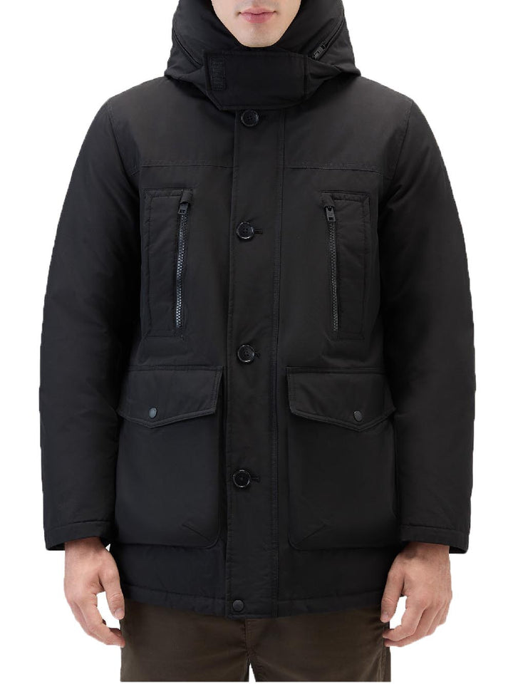 Woolrich Giubbino Uomo Cfwoou0866mrut0001 Nero