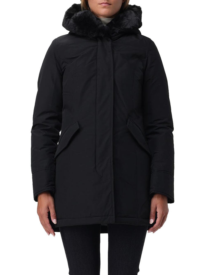 Woolrich Giubbino Donna Cfwwou0825frut0001 Nero