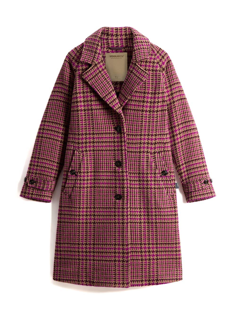 Woolrich Cappotto Donna Cfwwou1077frut3809 Fuxia