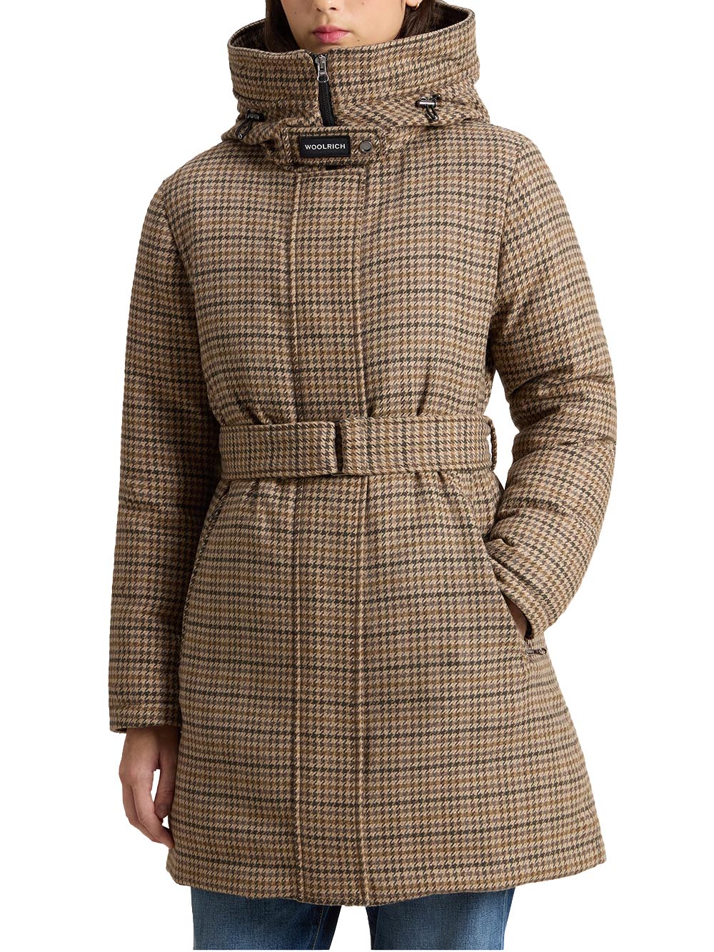 Woolrich Giubbino Donna Cfwwou1114frut3650 Marroncino