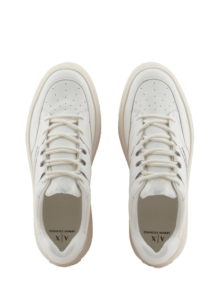 Armani Exchange Sneaker Uomo Xux260 Xv954 Panna