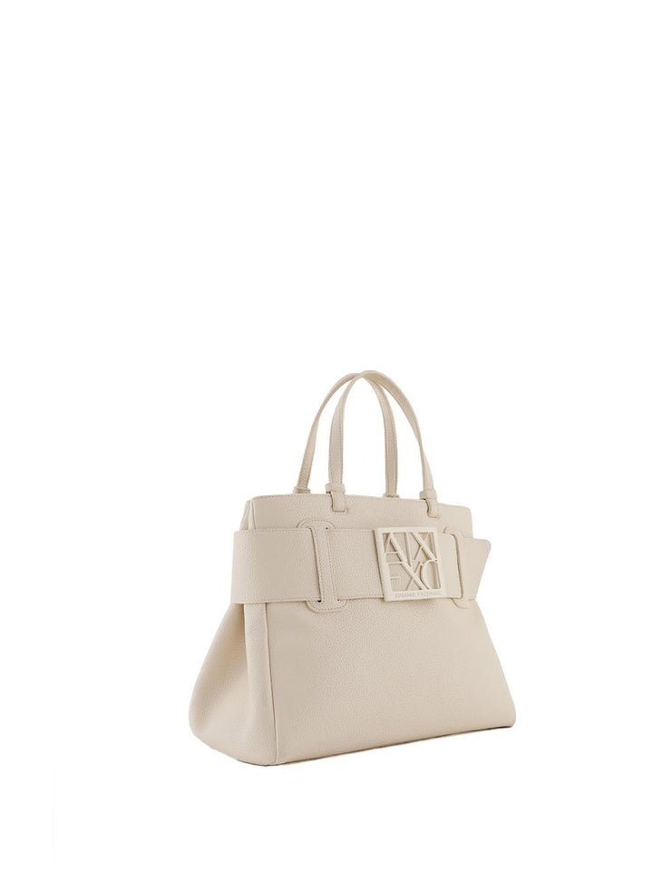 Armani Exchange Borsa a Mano Donna Xw000285 Af11902 Bianco