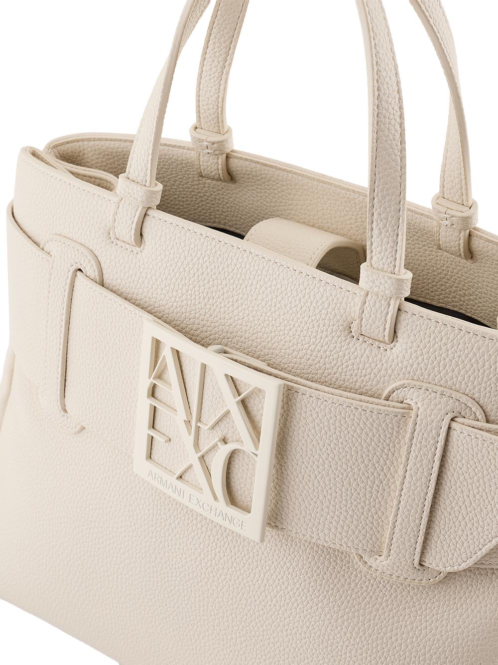 Armani Exchange Borsa a Mano Donna Xw000285 Af11902 Bianco