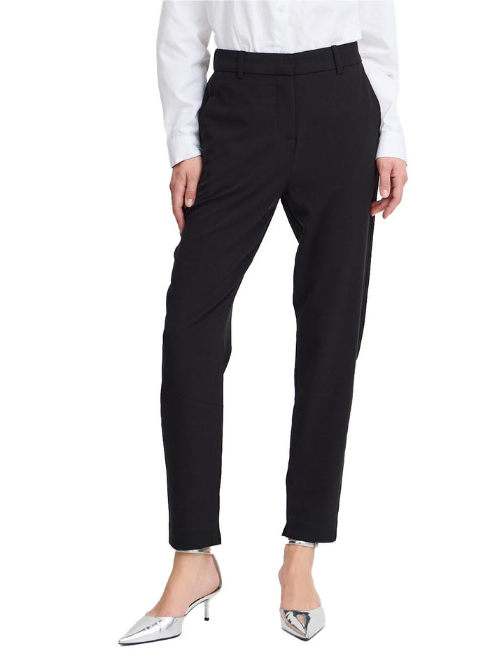 B-young Pantalone Donna Danta Pants Crop 20803141 Black