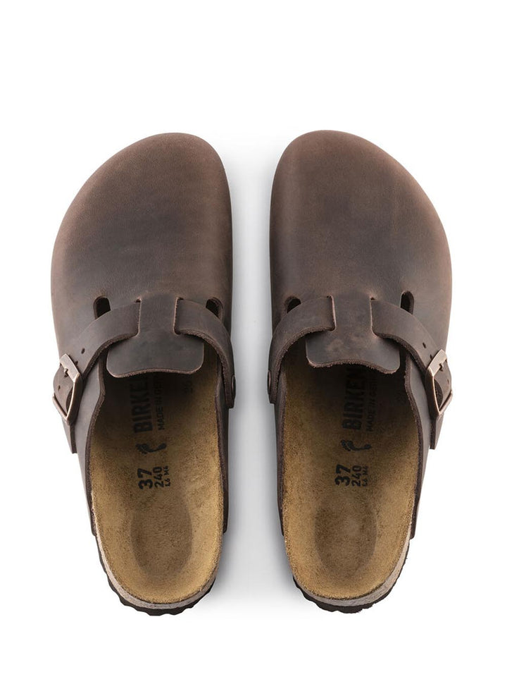Birkenstock Sabot Unisex Boston Bs 0860133 Marrone