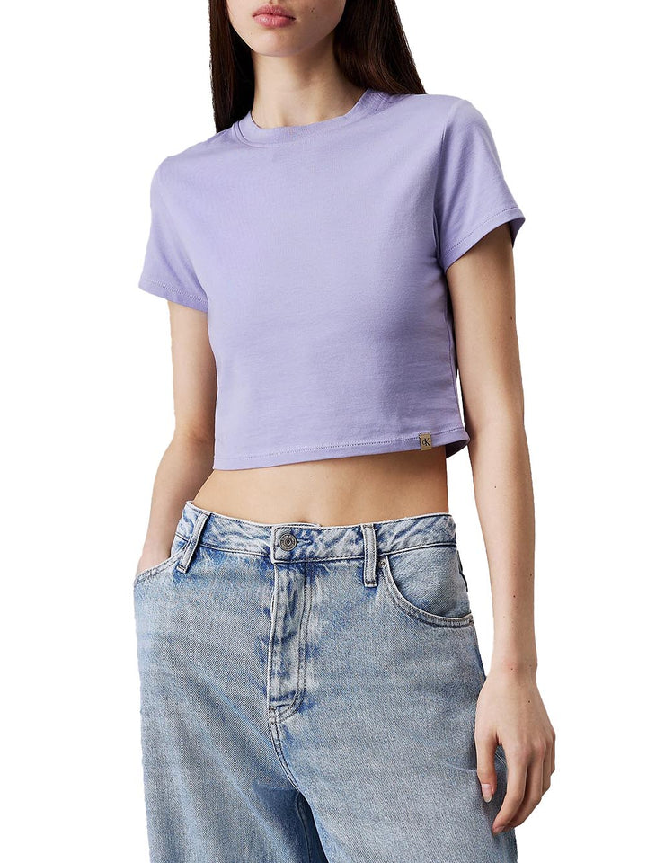 Calvin Klein T-shirt Donna J20j225237 Lilla