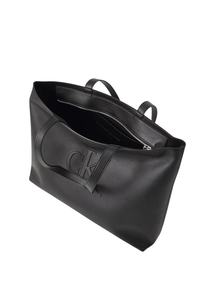 Calvin Klein Borsa a Spalla Donna Lv04k3070g Nero