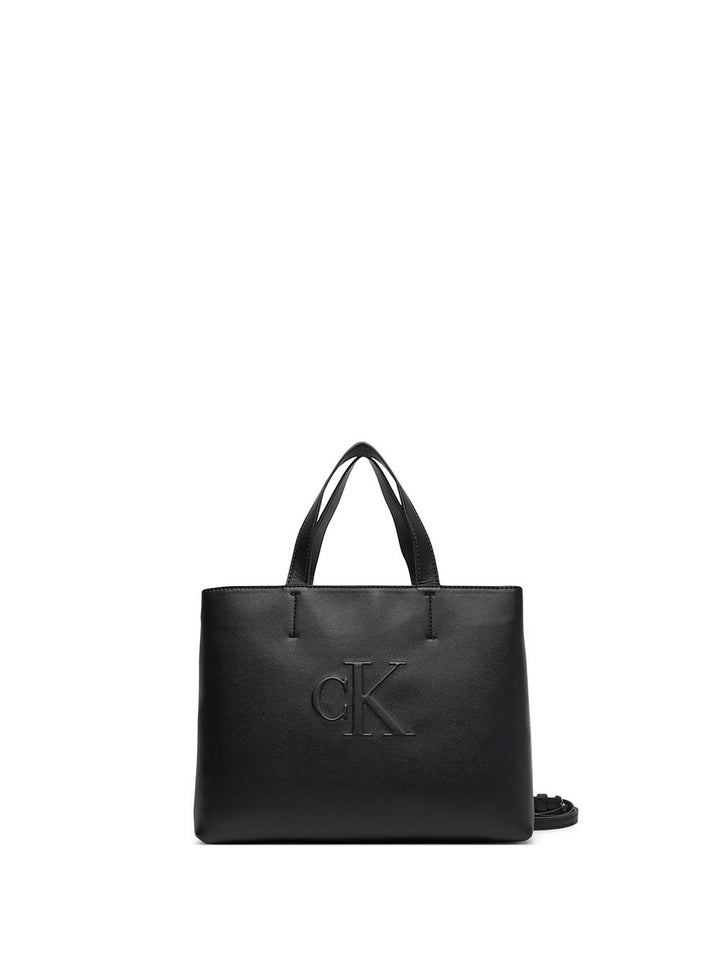 Calvin Klein Borsa a Mano Donna Lv04k3111g Nero