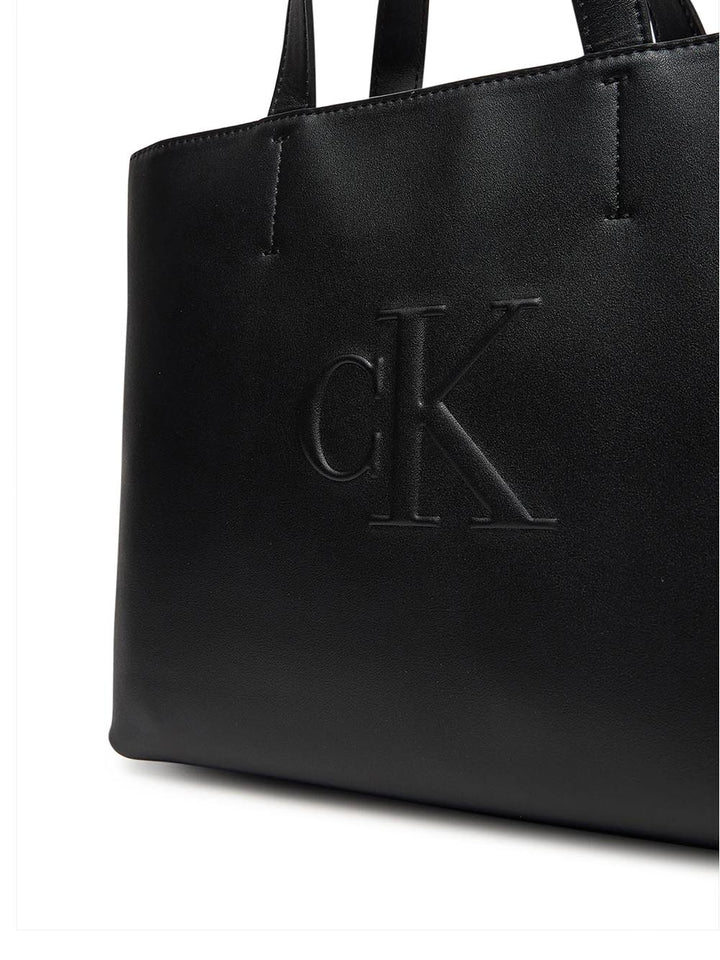 Calvin Klein Borsa a Mano Donna Lv04k3111g Nero