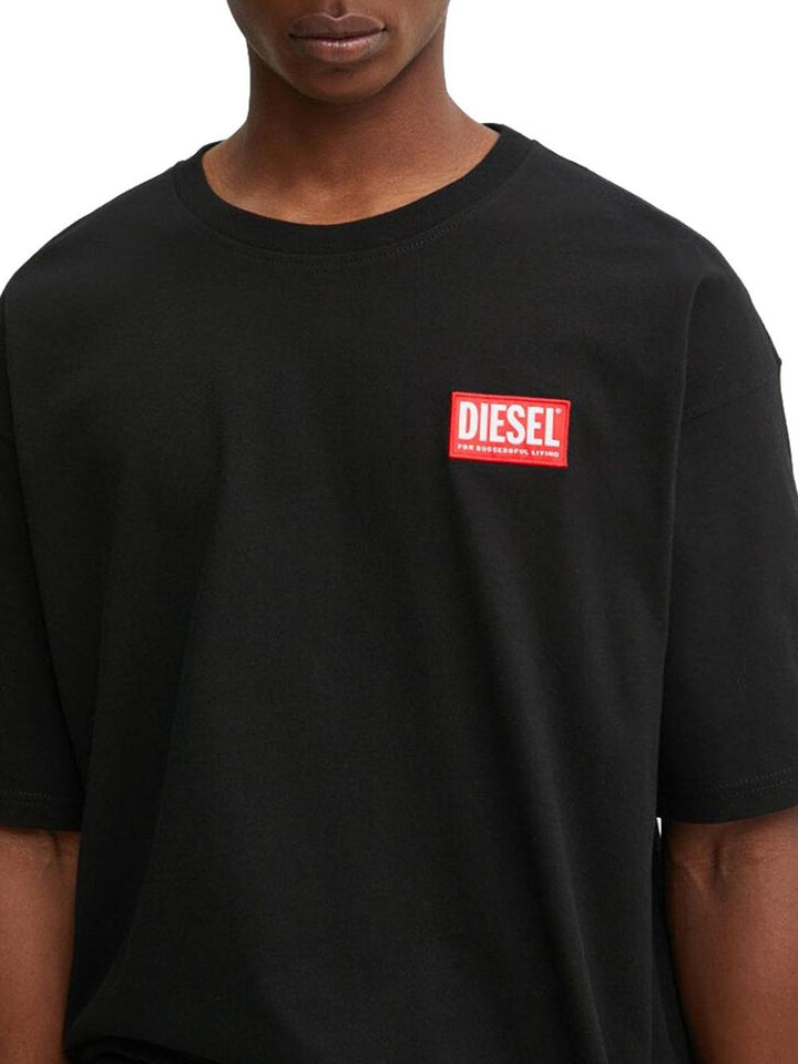 Diesel T-shirt Uomo T-Boxt Lab A14947 Nero