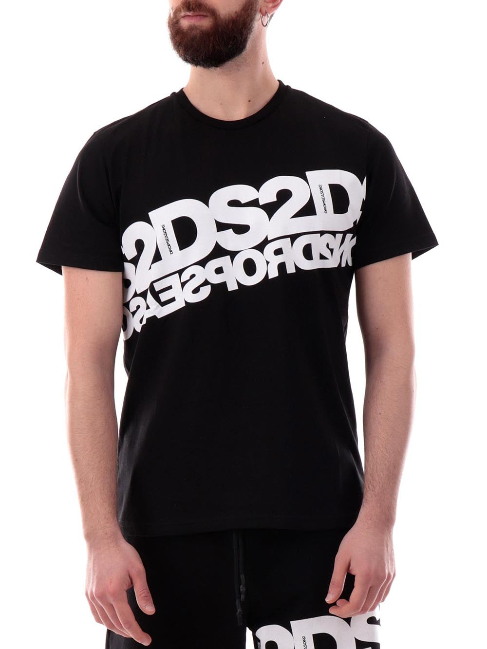 Ds2 T-shirt Uomo Ss25240 Nero