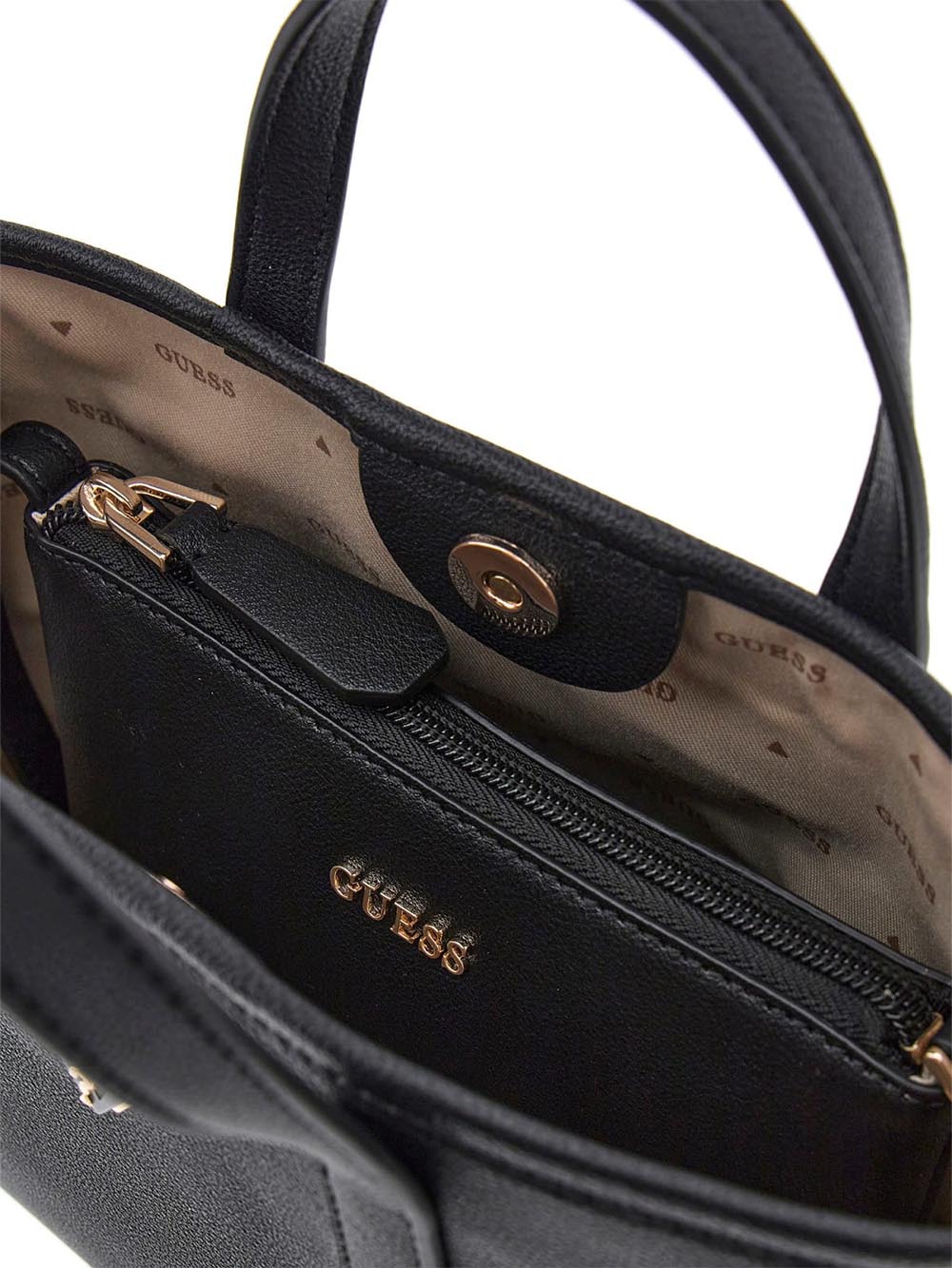 Guess Borsa a Mano Donna Hwbg92 11750 Latona Nero