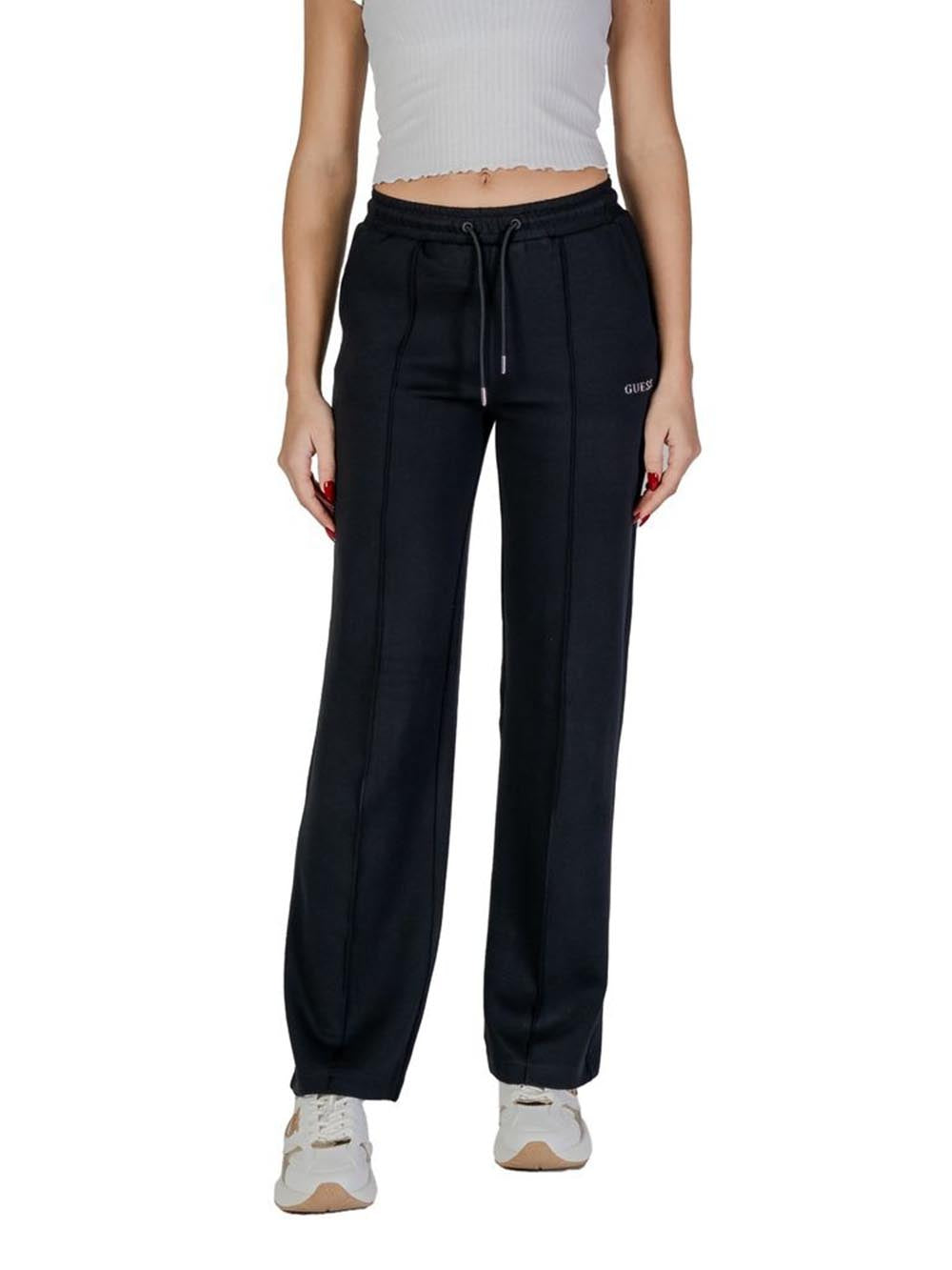 Guess Pantalone Donna V5rb19 Kcob2 Gelsey Nero