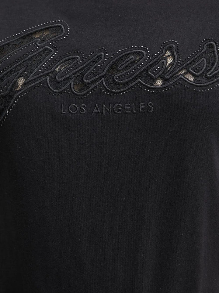 Guess T-shirt Donna W5ri08 K9rm1 Nero