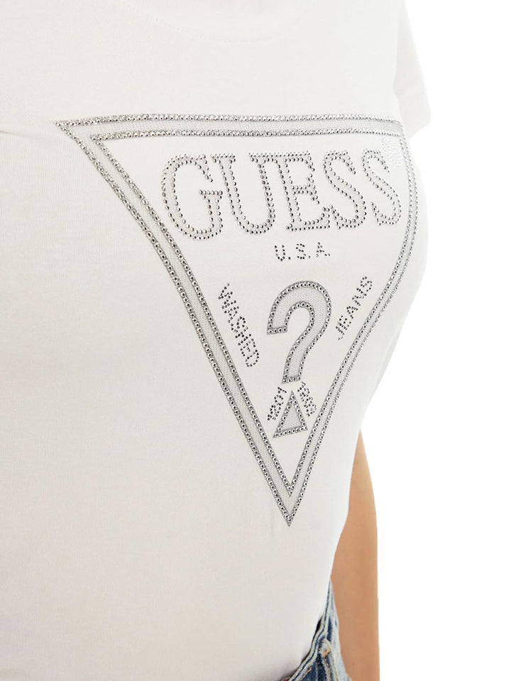 Guess T-shirt Donna W5ri11 J1314 Bianco