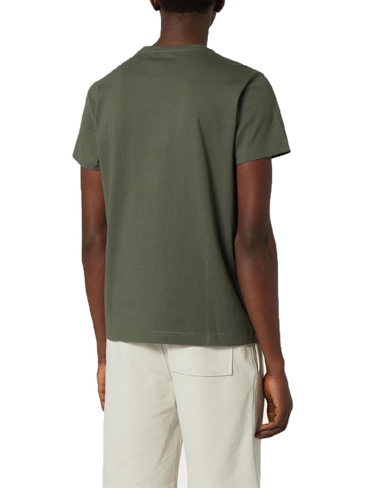 K-Way T-shirt Uomo K007je0 Le Vrai Edouard Verde militare