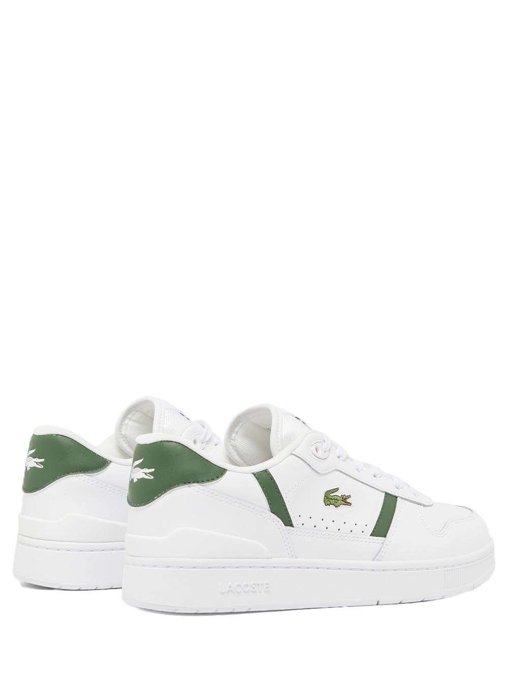 Lacoste Sneaker Uomo T-Clip Set 224 2 S Bianco/verde