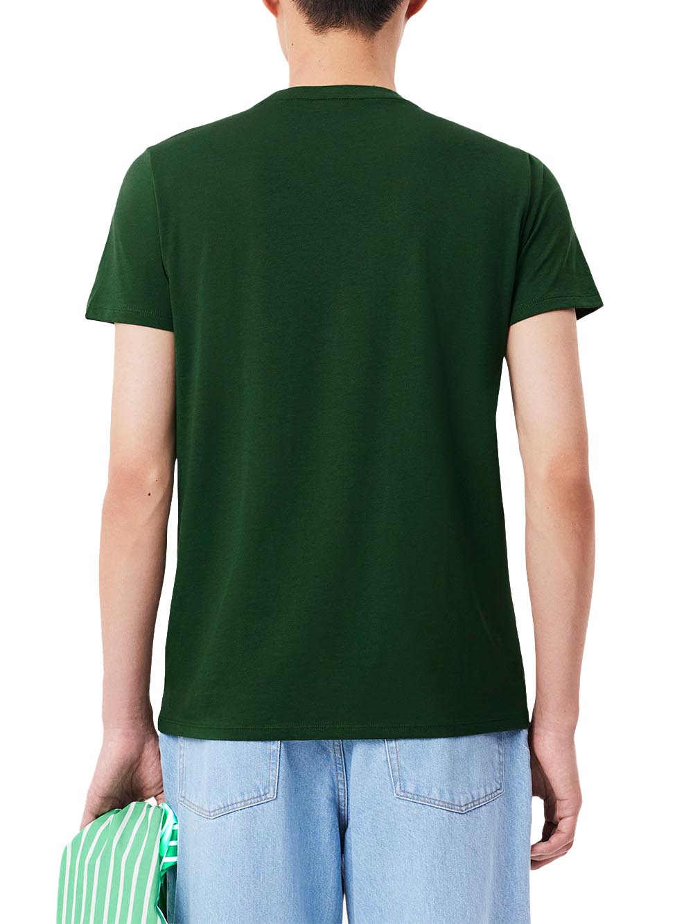 Lacoste T-shirt Uomo Th6709 Verde scuro