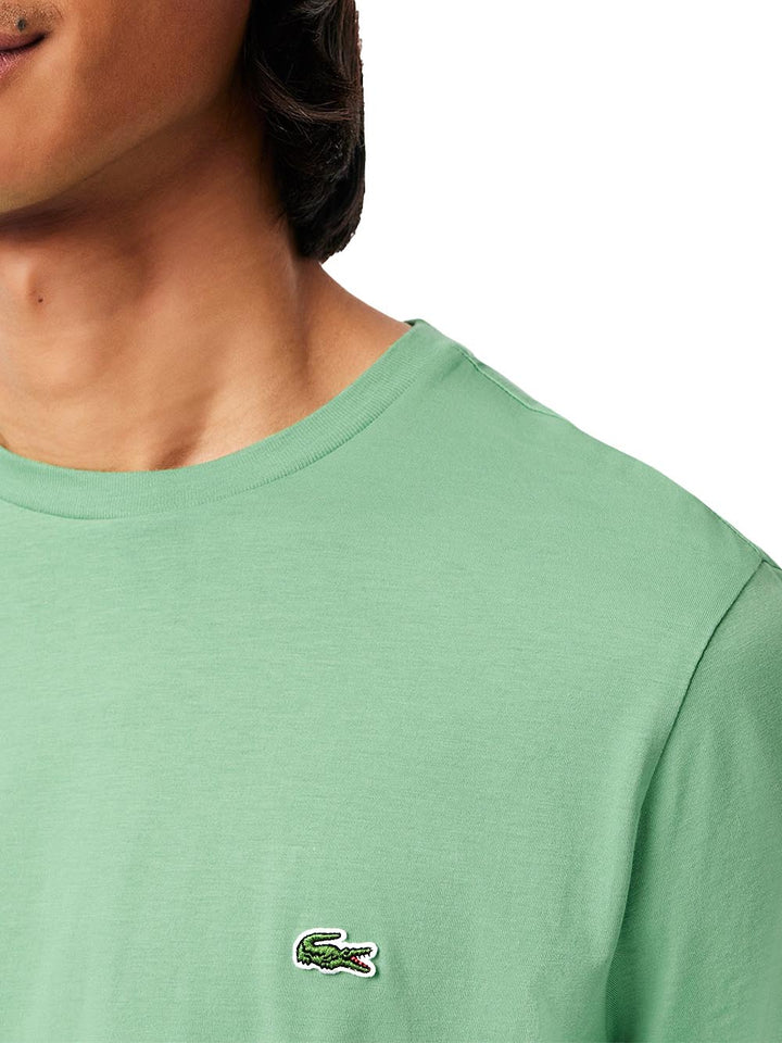 Lacoste T-shirt Uomo Th6709 Verde lime