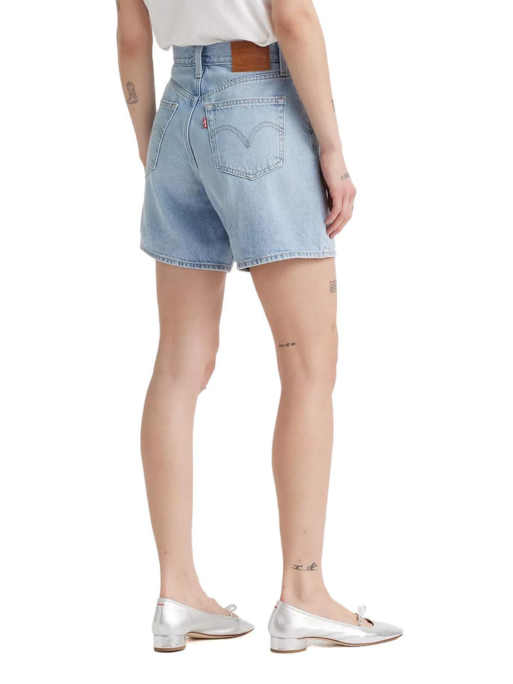 Levi's Short Donna High Baggy Short A9311 Chiaro