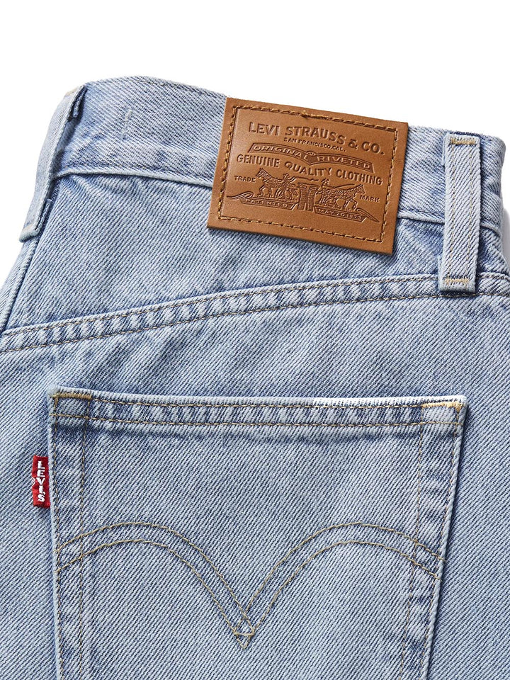 Levi's Short Donna High Baggy Short A9311 Chiaro