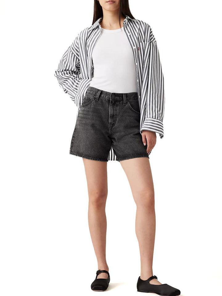 Levi's Short Donna High Baggy Short A9311 Nero