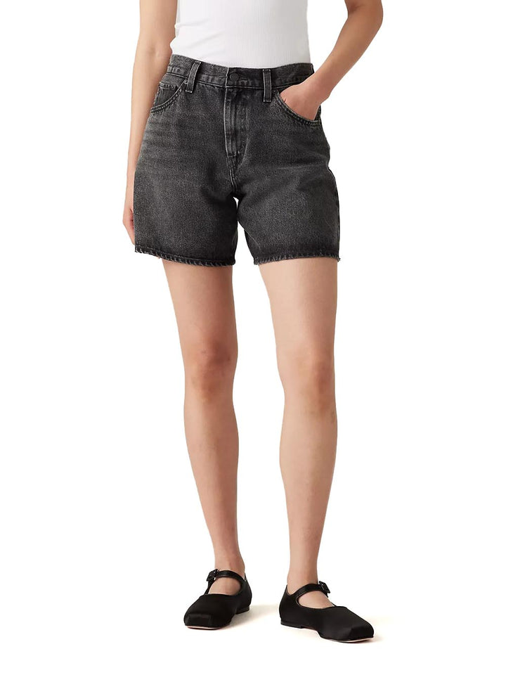 Levi's Short Donna High Baggy Short A9311 Nero
