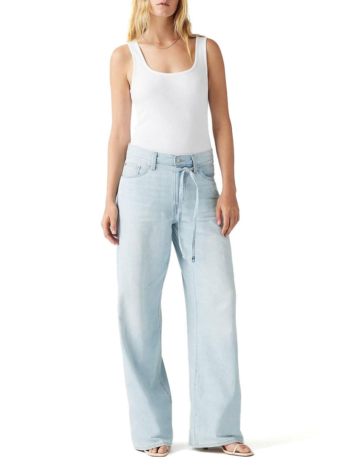 Levi's Jeans Donna Xl Straight A8701 Chiaro