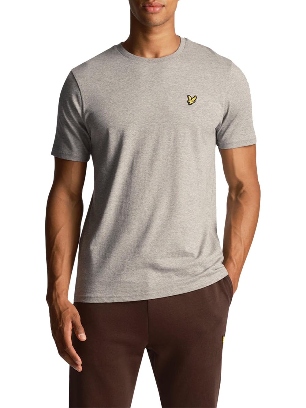 Lyle & Scott T-shirt Uomo Ts400vog Grigio melange