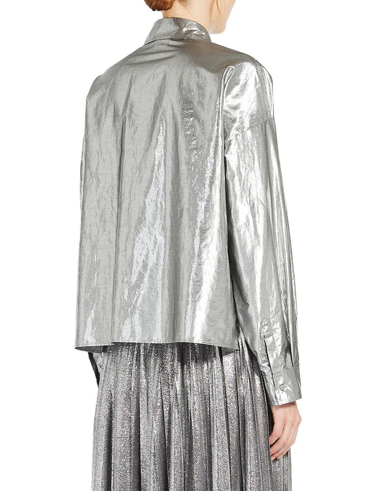 Max Mara Weekend Camicia Donna Aldeno 2515111061600 Silver