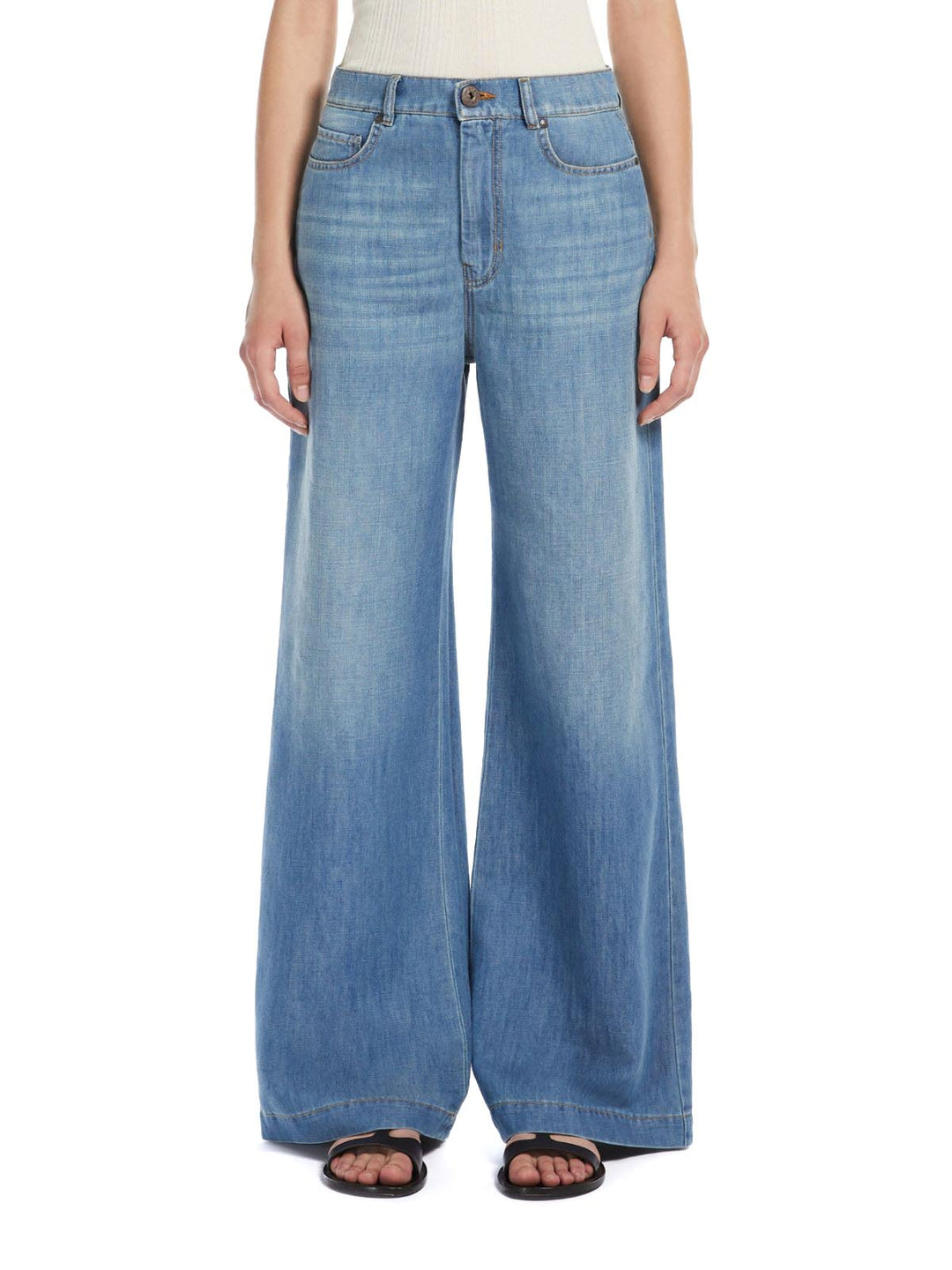Max Mara Weekend Jeans Donna Volpino 2515181012600 Chiaro