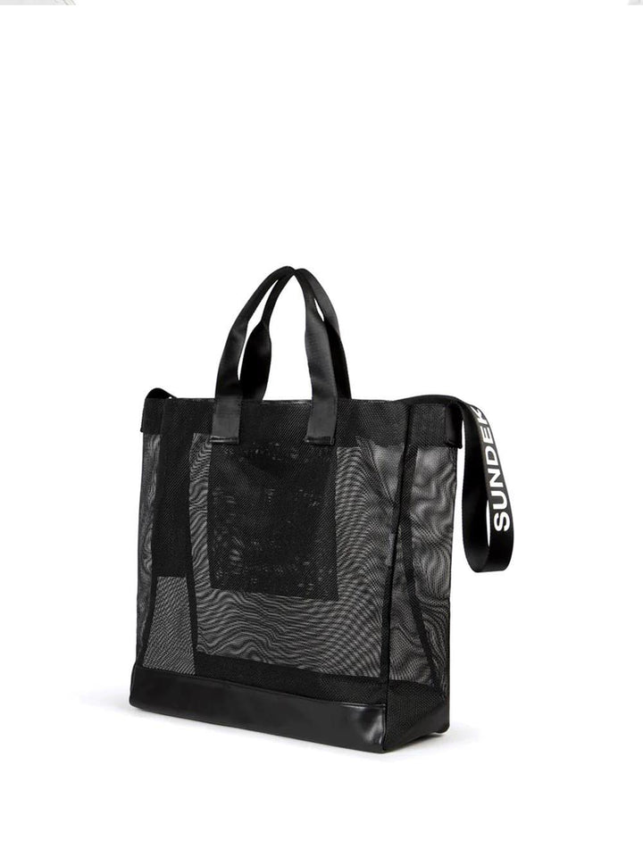 Sundek Borsa Mare Donna Aw828abp7300 Nero