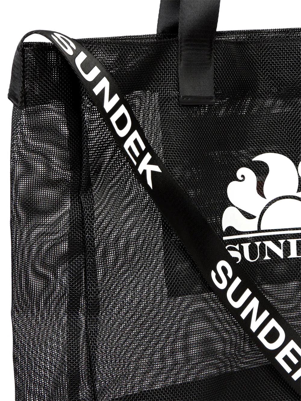 Sundek Borsa Mare Donna Aw828abp7300 Nero