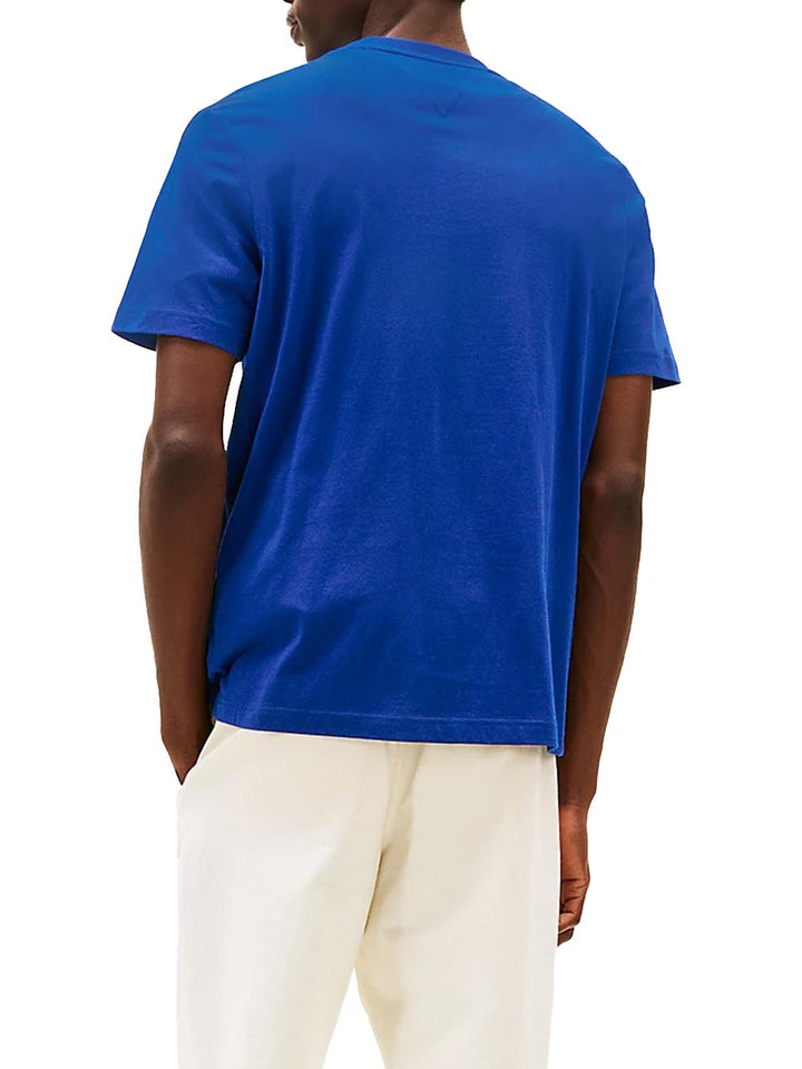 Tommy Hilfiger T-shirt Uomo Mw0mw38621 Bluette
