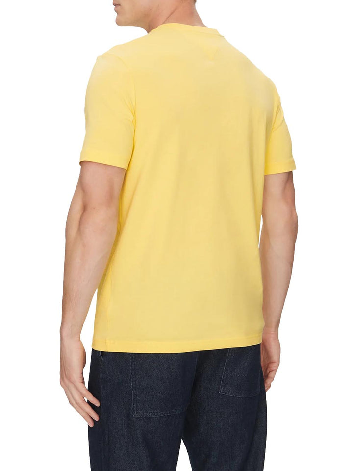 Tommy Hilfiger T-shirt Uomo Mw0mw38621 Giallo