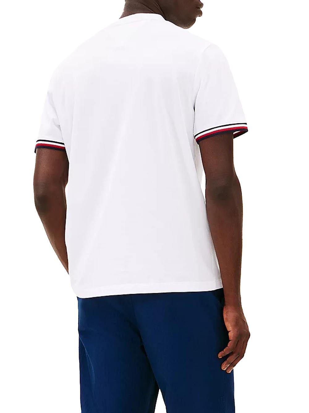 Tommy Hilfiger T-shirt Uomo Mw0mw38630 Bianco