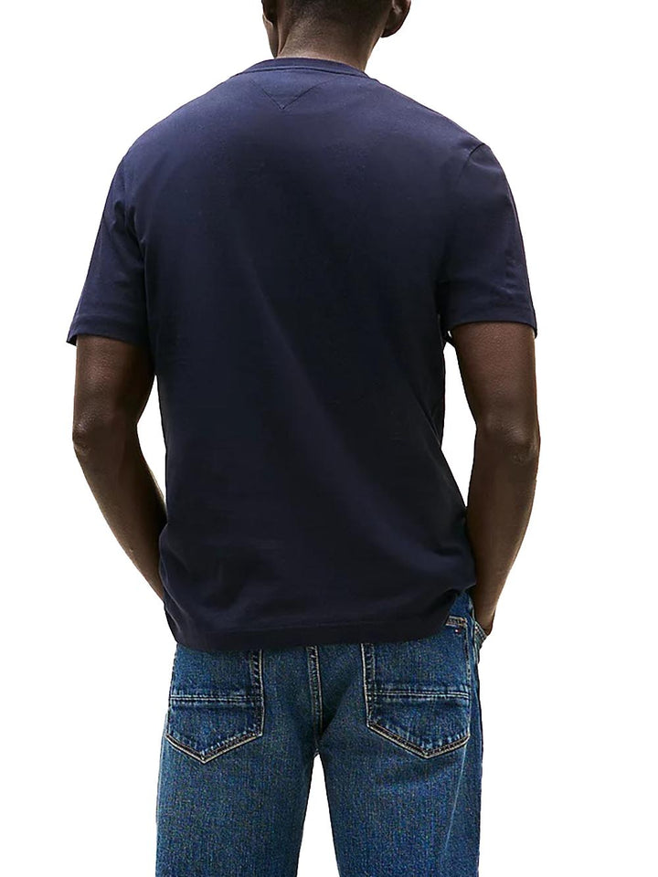 Tommy Hilfiger T-shirt Uomo Mw0mw38644 Blu