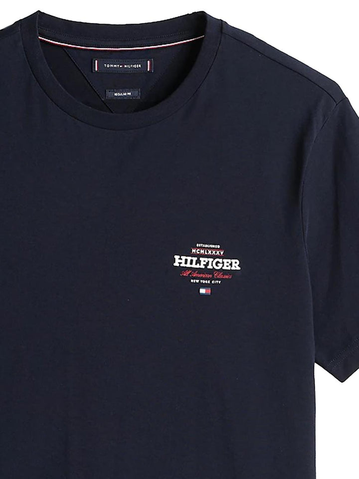 Tommy Hilfiger T-shirt Uomo Mw0mw38644 Blu