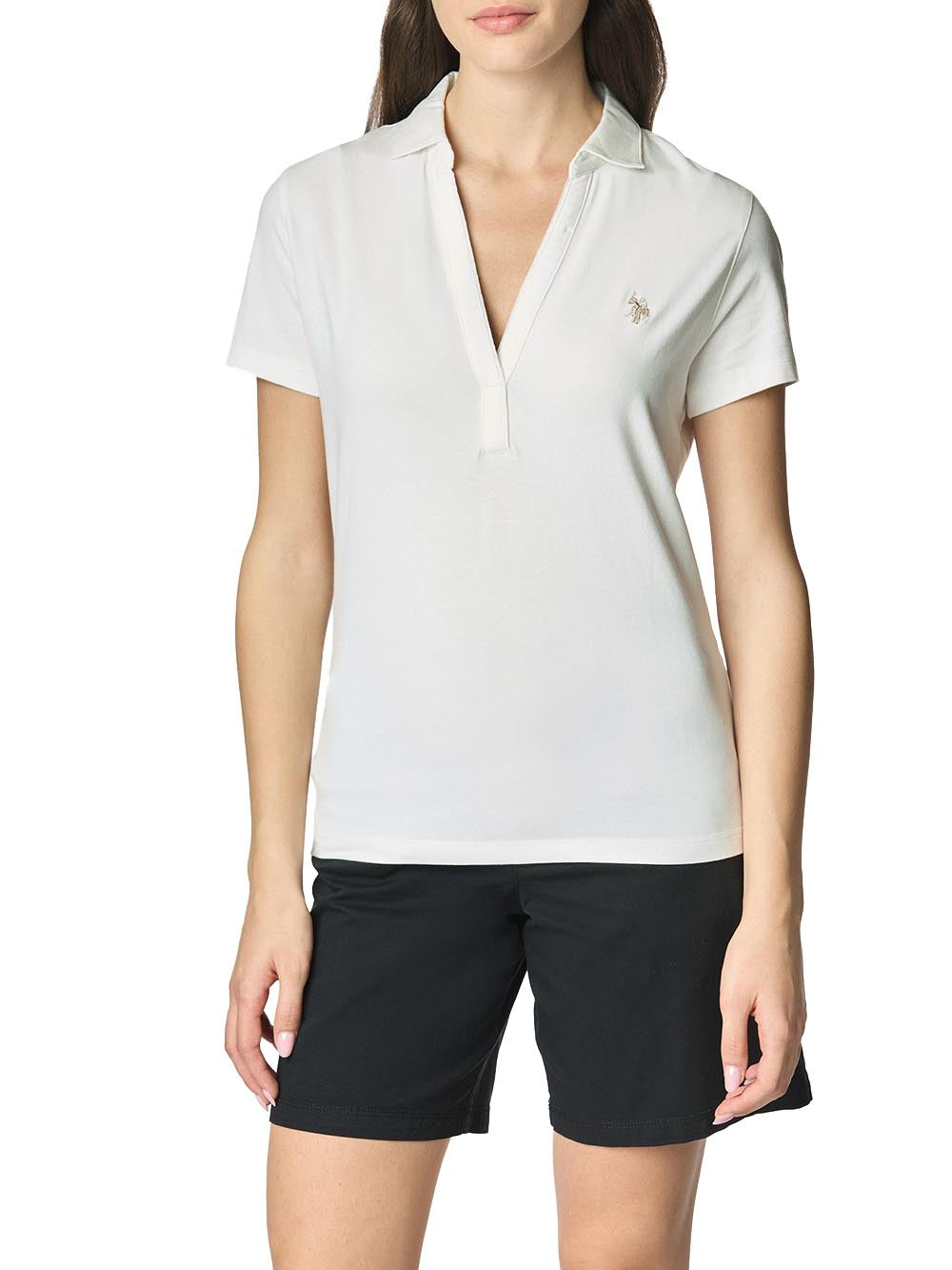 U.S. Polo Assn. Polo Donna Chri Us41397004 Bianco